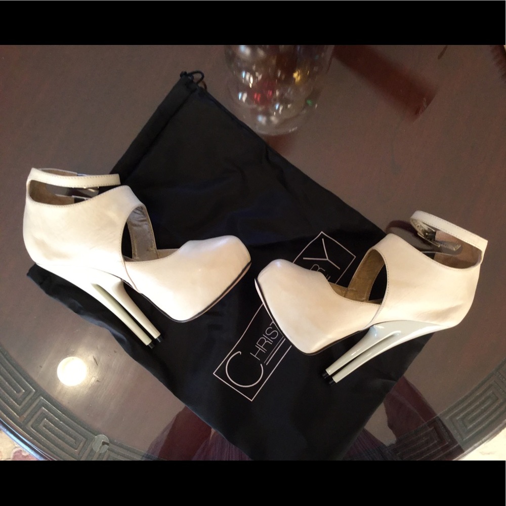 Cristopher Coy duel heeled shoes.